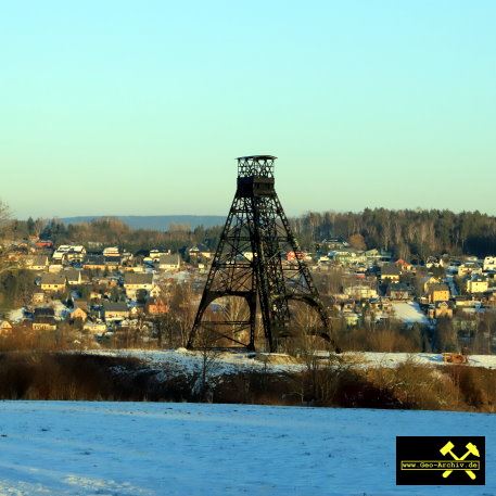 Tuerkschacht im Revier Schneeberg - Neustaedtel, Erzgebirge, Sachsen - 8. Februar 2023 (10).JPG